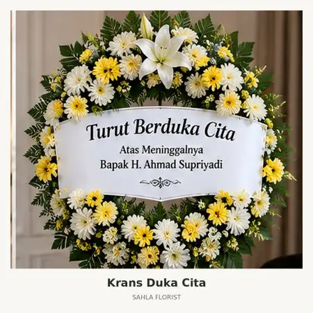 Krans Bunga Duka Rs Sanglah Bali