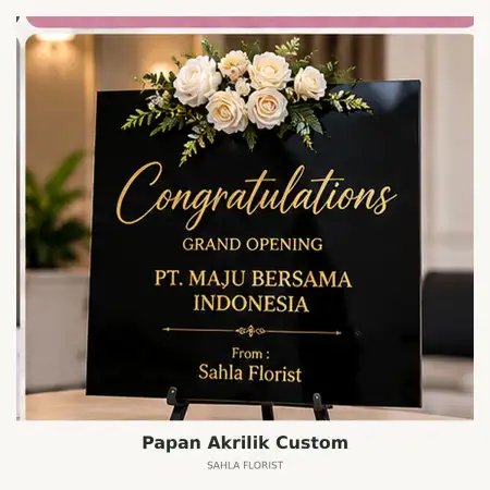 Papan Bunga Akrilik Rs Sanglah Bali